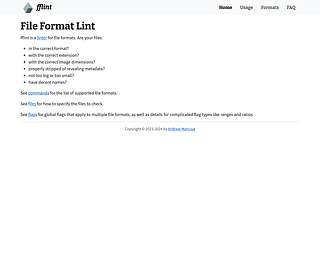 Thumbnail of FFLint